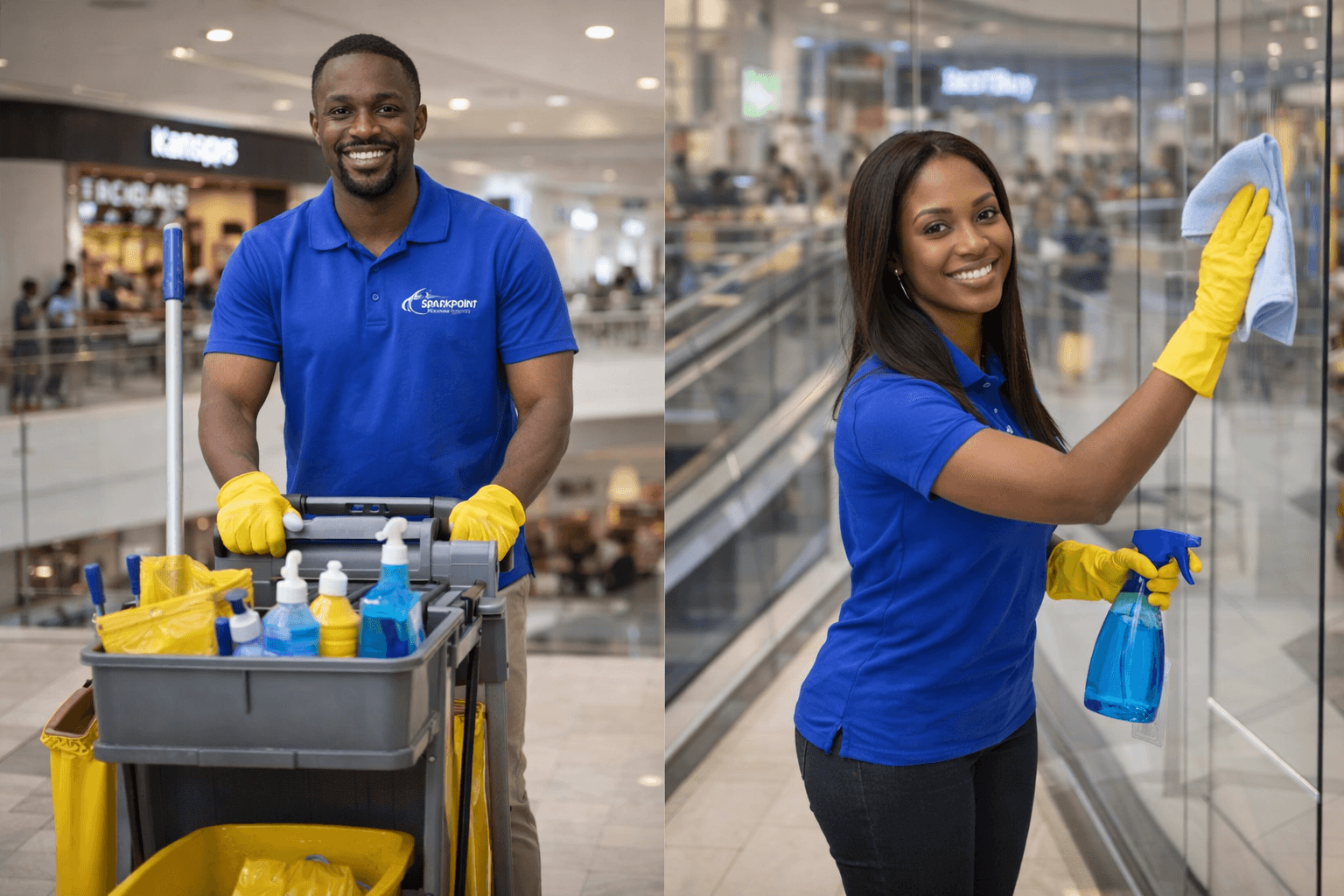 Mall Cleaning
